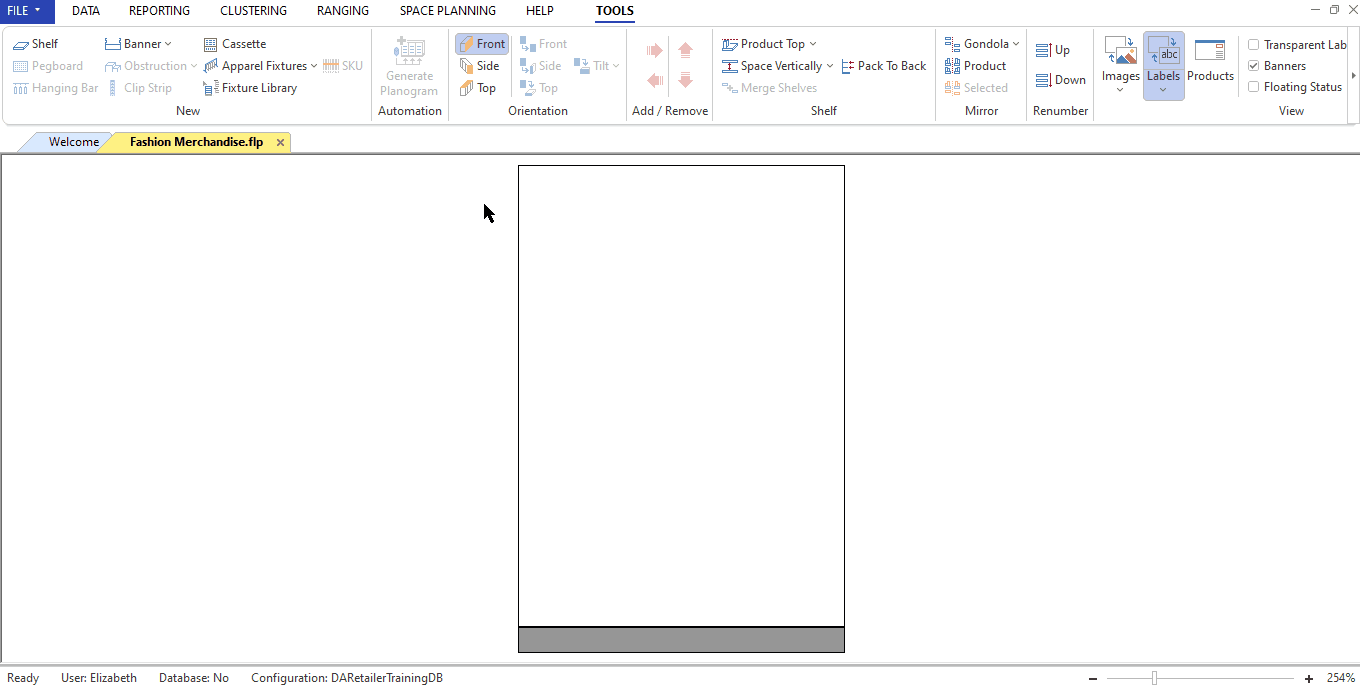 Adding A Circular Bar In DotActiv Software