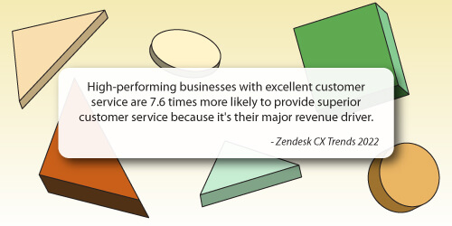 Customer Service Quote From Zendesk CX Trends 2022