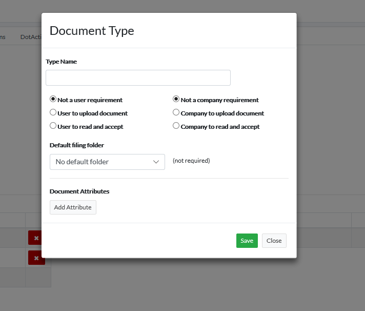 Customising Document Type - Activ8