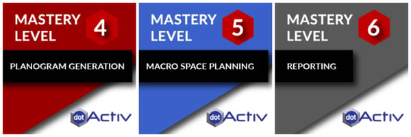 DotActiv Software Mastery Levels 4 to 6