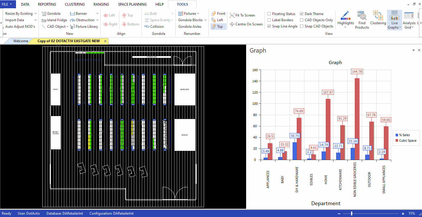 Floor Plan Live Graphs GIF