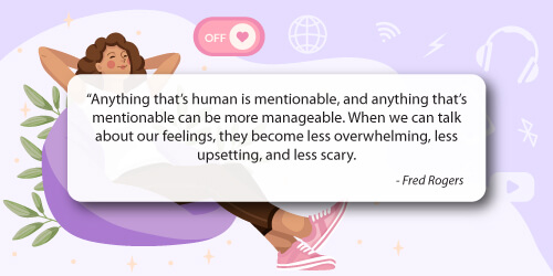Fred Rogers Quote On Managing Feelings