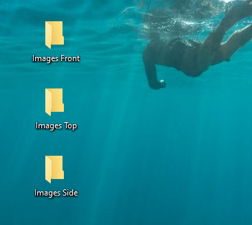 Image folders for the DotActiv software