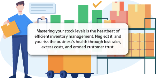 Quote on Mastering Stock Levels