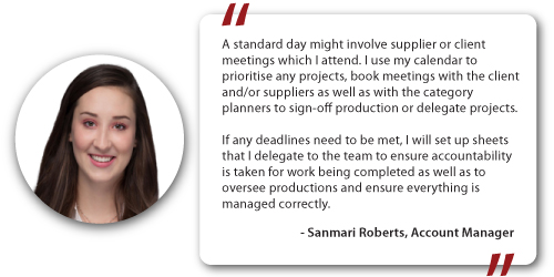 Sanmari Roberts Quote On Her Role As An Account Manager At DotActiv